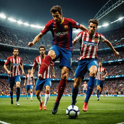 Атлетико - Барселона дерби: История встреч