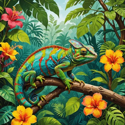 Хамелеоны: удивительный мир меняющейся кожи и настроения